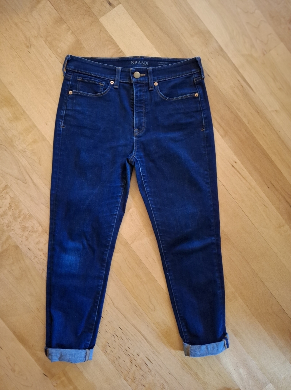 Spanx Dark Blue Slim Jeans